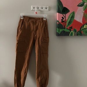fashion nova caramel cargo pants